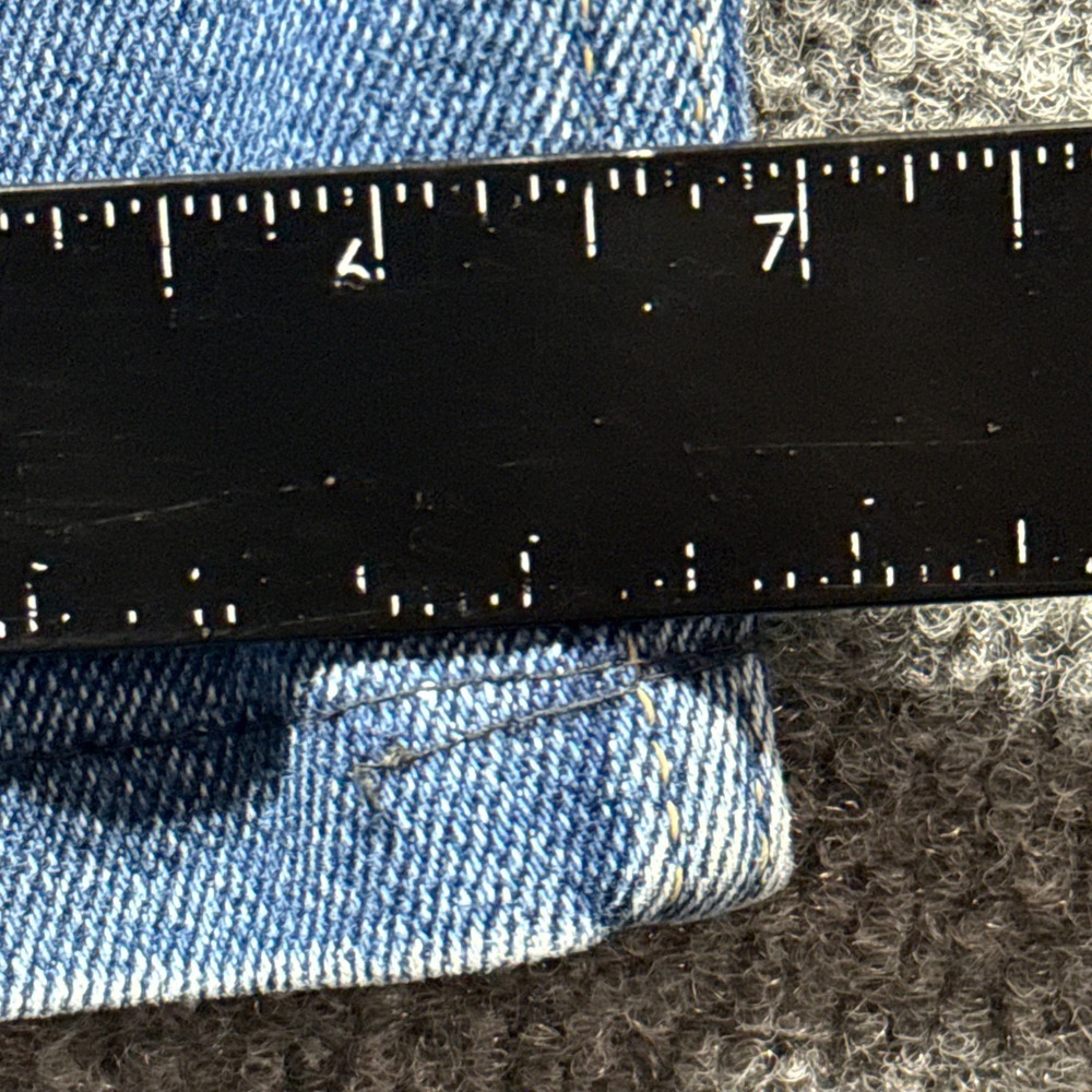 Wrangler Jeans Womens 8 Vintage Straight Leg Denim Made in USA - Picture 12 of 12